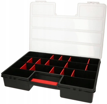 Organizer ręczny narzędziowy walizka regulowane przegrody