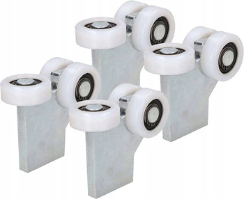 Wózek 3-rolkowy fi 43 bram drzwi przesuwnych - 4 szt.