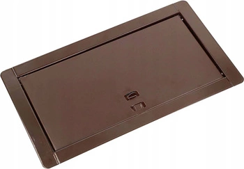 Drzwiczki rewizyjne kominowe 13x26cm brązowe