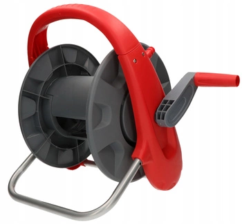 Bęben na wąż ogrodowy 1/2" 50 m przenośny