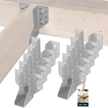 Wieszak belki drewnianej ciesielski krokwiowy 40x110 mm zestaw 10 szt.