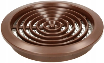 Kratka osłona wentylacyjna fi okrągła 80 mm z siatką