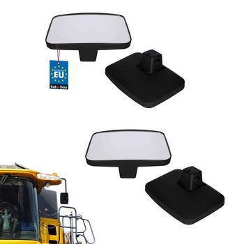 Lusterko uniwersalne panoramiczne john deere 290x220 mm zestaw 2 szt.