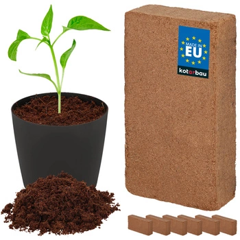 Brykiet kokosowy do uprawy roślin 7 l zestaw 6 szt.