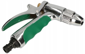 Zraszacz pistoletowy z regulacją strumienia chromowany