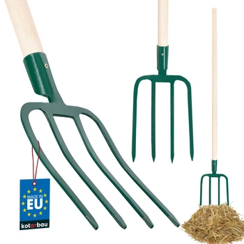 Widły 4-zębne gospodarcze rolnicze z trzonem