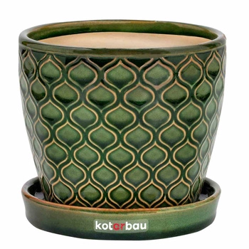 Doniczka fi 15 donica osłonka ceramiczna podstawka