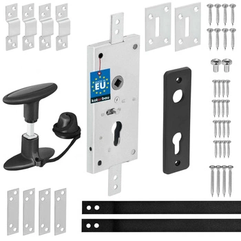 Zamek drzwi garażowych bram garażu kastel zestaw