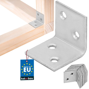 Kątownik łącznik ciesielski 25x25x25 zestaw 12 szt.