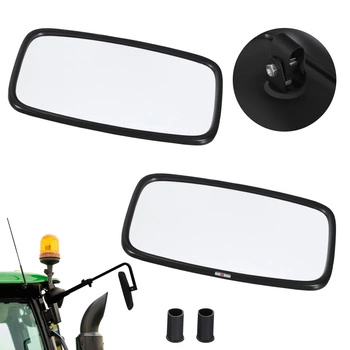 Lusterko zewnętrzne uniwersalne do ciągnika 28,5x15,5 cm zestaw 2 szt.