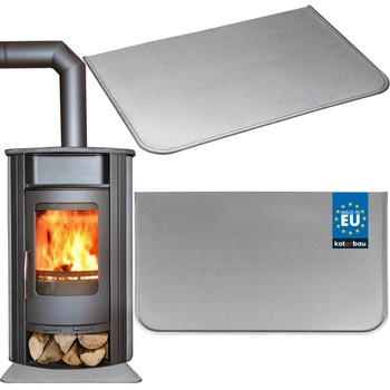 Blacha przedpiecowa 620x400 mm pod kominek stal ocynk