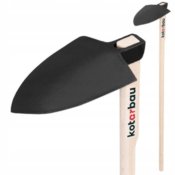 Motyka kopaczka sercowa 210 mm ogrodowa kuta trzon