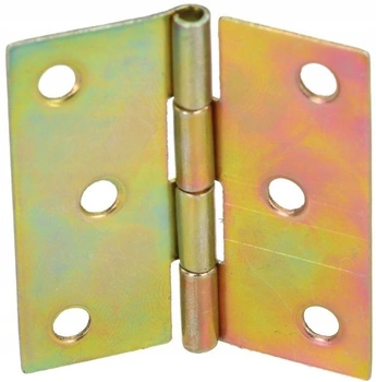 Zawias splatany 40x40 mm meblowy do mebli metalowy