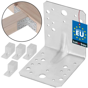 Kątownik łącznik ciesielski 105x105x90 - 50 szt.