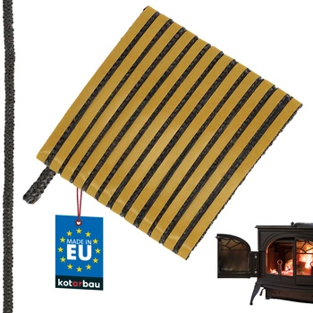 Taśma samoprzylepna do uszczelniania kominka pieca 6x2,5 mm 2,5 m