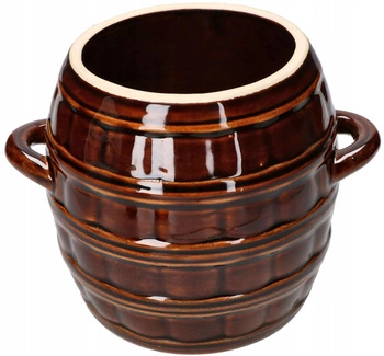 Beczka kamionkowa brązowa 2,5 l