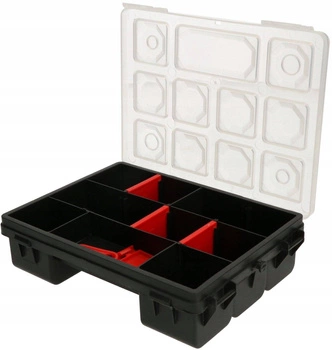 Organizer ręczny 11-komorowy walizka narzędziowa skrzynka - 19 cm