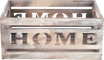 Pudełko home 30 skrzynka drewno ozdoba pojemnik