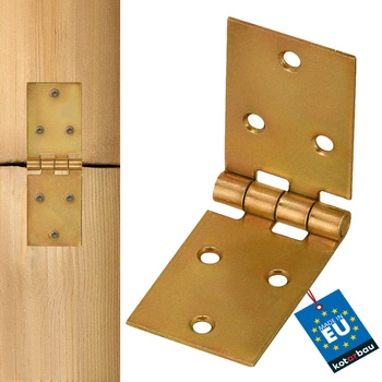 Zawias pasowy splatany do skrzyń szafek mebli 100x35 mm