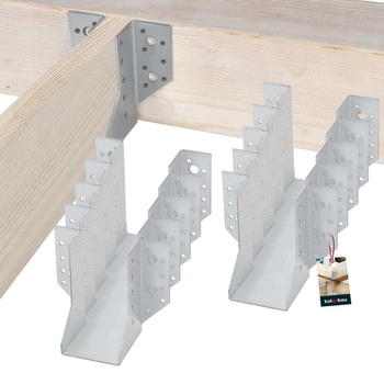 Wieszak belki drewnianej ciesielski krokwiowy 70x125 mm zestaw 10 szt.