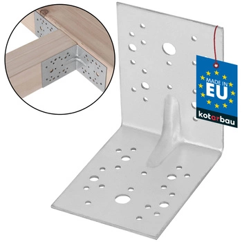 Kątownik łącznik ciesielski budowlany 130x130x100