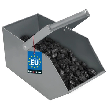 Węglarka stalowa pojemnik na węgiel popiół ocynk