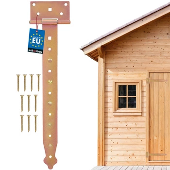 Zawias altanowy budowlany żółty 350 mm