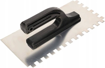 Paca nierdzewna 270 mm zębata 10x10 do kleju płytek