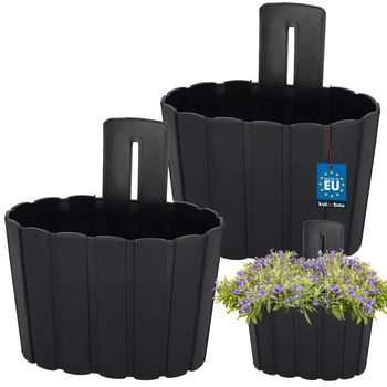 Skrzynia antracyt 600 MM Zestaw 2 SZT