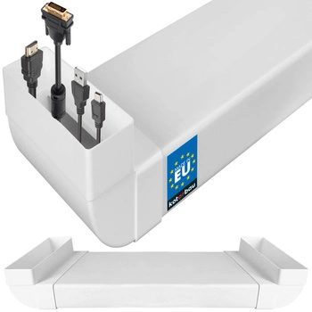 Kanał kablowy do telewizora podtynkowy płaski 204x60 mm 50 cm