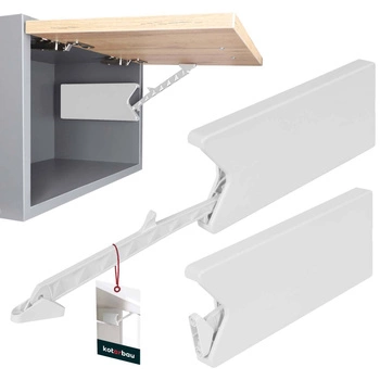 Podnośnik meblowy uniwersalny biały