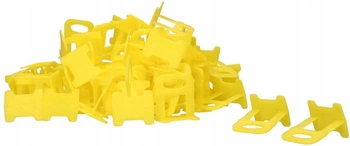 Zestaw klipsy 100x system poziomowania płytek 1mm