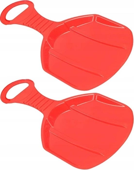 Jabłuszko ślizgacz sanki na śnieg zestaw 2 szt.