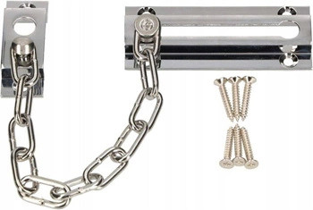 Zapornica drzwiowa zasuwa zamek z blokadą łańcuch