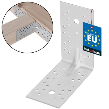 Kątownik łącznik ciesielski budowlany 150x150x80