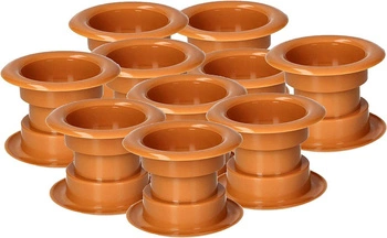 Tuleja do drzwi tulejka drzwiowa wentylacyjna - 10 szt. - Kolor olcha