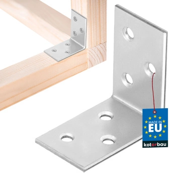 Kątownik ciesielski nierdzewny ocynkowany 40x40x25 mm