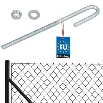 Naciąg siatki napinacz do ogrodzenia otwarty m6 150 mm