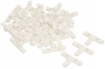 Krzyżyki dystansowe t 6mm do płytek glazury - 400 szt.