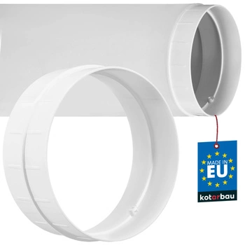 Łącznik kanałów wentylacyjnych okrągły 150 złączka