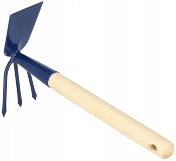 Mini motyka motyczka kopaczka z widełkami