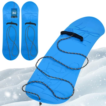 Snowboard deska snowboardowa dla dzieci niebieski zestaw 2 szt.