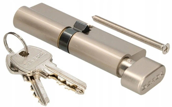 Wkładka bębenkowa do zamka z gałką 36/28 nikiel