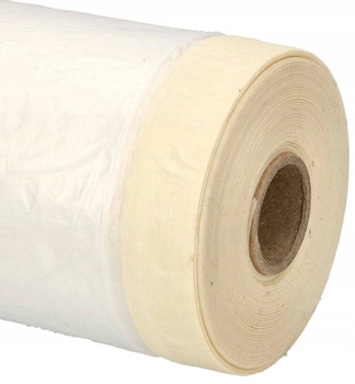 Folia malarska 195x33 plandeka ochronna z taśmą