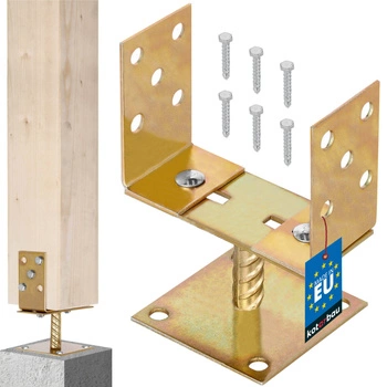 Podstawa słupa regulowana przykręcana podstawa 0-160 mm