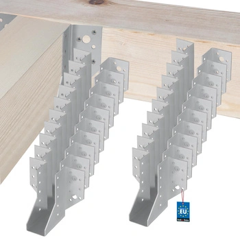 Wieszak belki drewnianej ciesielski krokwiowy 38x111 mm zestaw 25 szt.