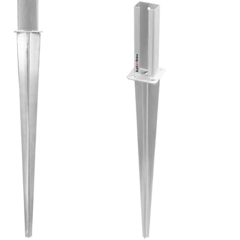 Podstawa słupa wbijana do słupka panelowego 60x40 mm