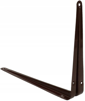 Kątownik pod półkę wspornik podpórka 22,5x20 brąz