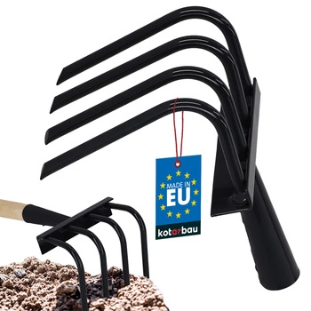 Motyka do chwastów spulchniania z pazurkami 4-zębna