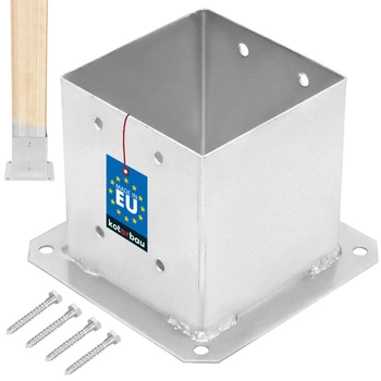 Podstawa słupa przykręcana wspornik kotwa 140x140